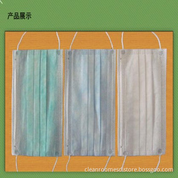 Green Oem Disposable Safety Spp 40 Dust Face Masks With Non Woven Cloth